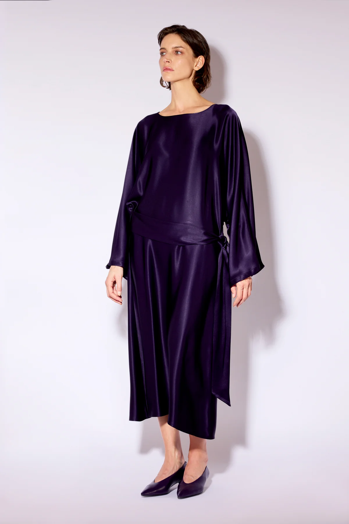 W6FF6WS71J21-0-B-ABITO-ARTEMIDE_3c8fda0d-5bf0-4146-98cc-26240ee38e92 LIVIANA CONTI Dress Blueberry - Image 1
