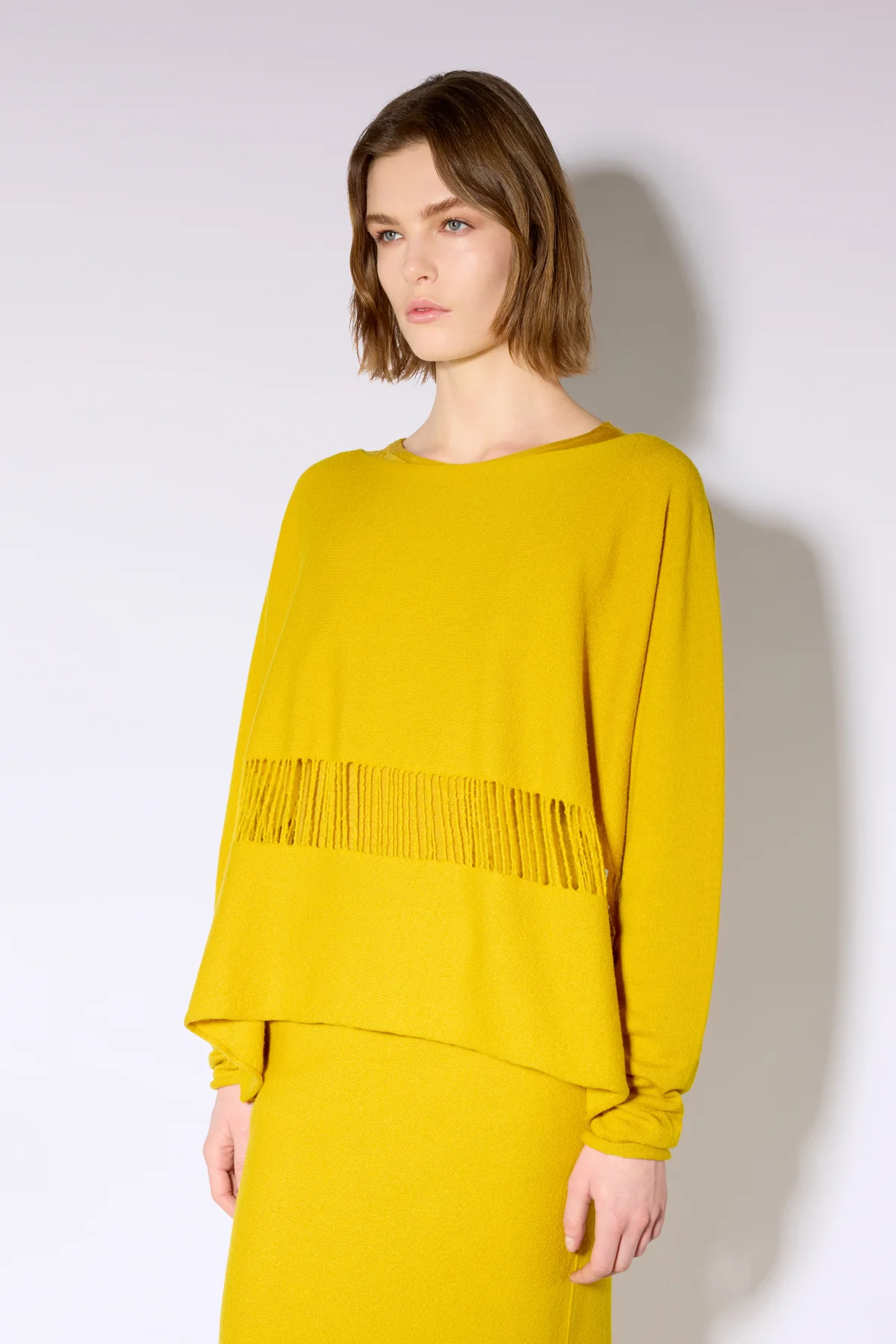 W6LL6WA51B28-0-B_MAGLIA-EDITH LIVIANA CONTI Sweater Golden mustard - Image 1
