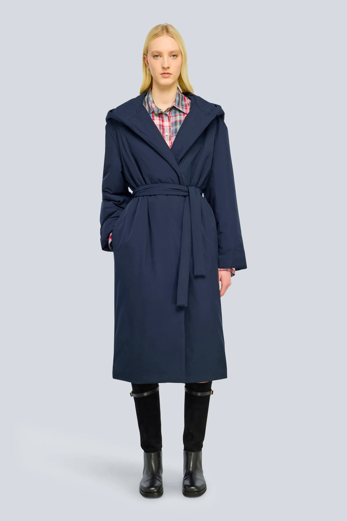 W6YY6WW06K68-0-B_PIUMINO-DARIA SEMICOUTURE Daria down jacket Blue - Image 1