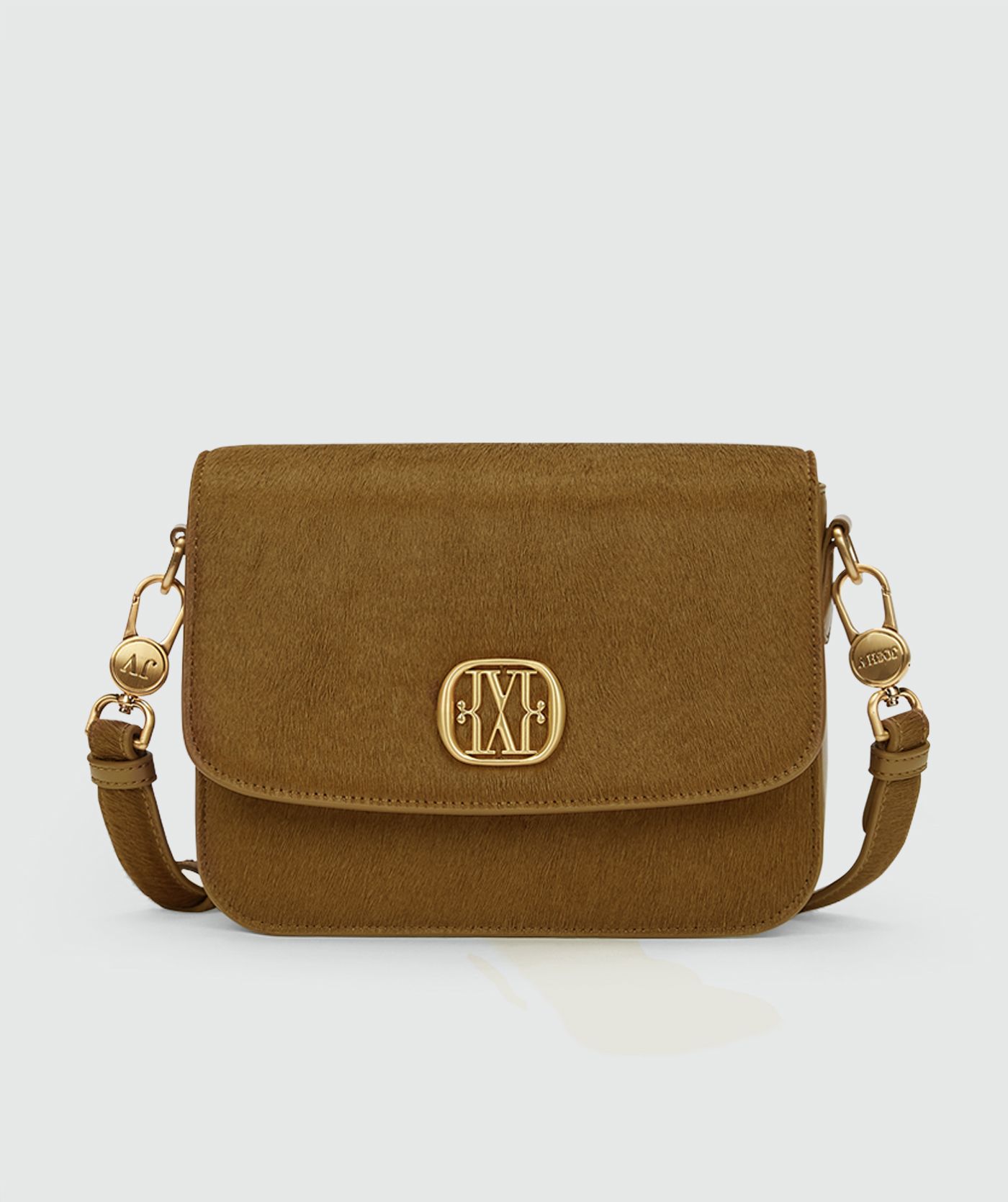 image_1788174565837 JOSH-V Imahn bag with pony hair khaki - Image 1